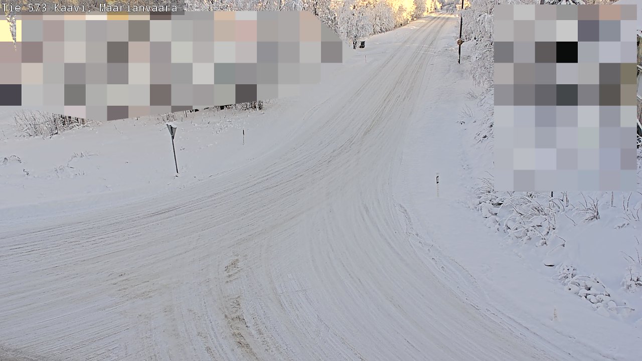 Weather Camera Image Road 573 Kaavi, Maarianvaara, Kaavi, Pohjois-Savo