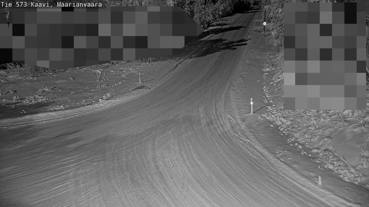 Weather Camera Image Väg 573 Kaavi, Maarianvaara, Kaavi, Pohjois-Savo