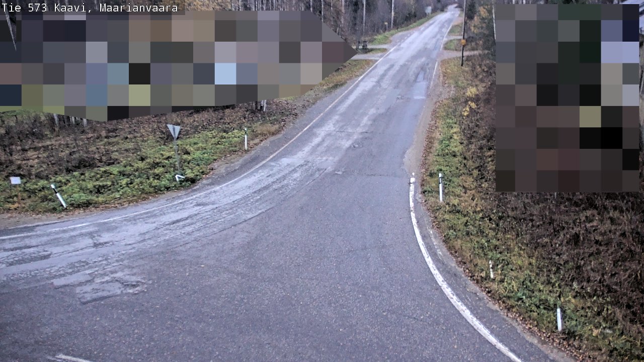 Weather Camera Image Väg 573 Kaavi, Maarianvaara, Kaavi, Pohjois-Savo