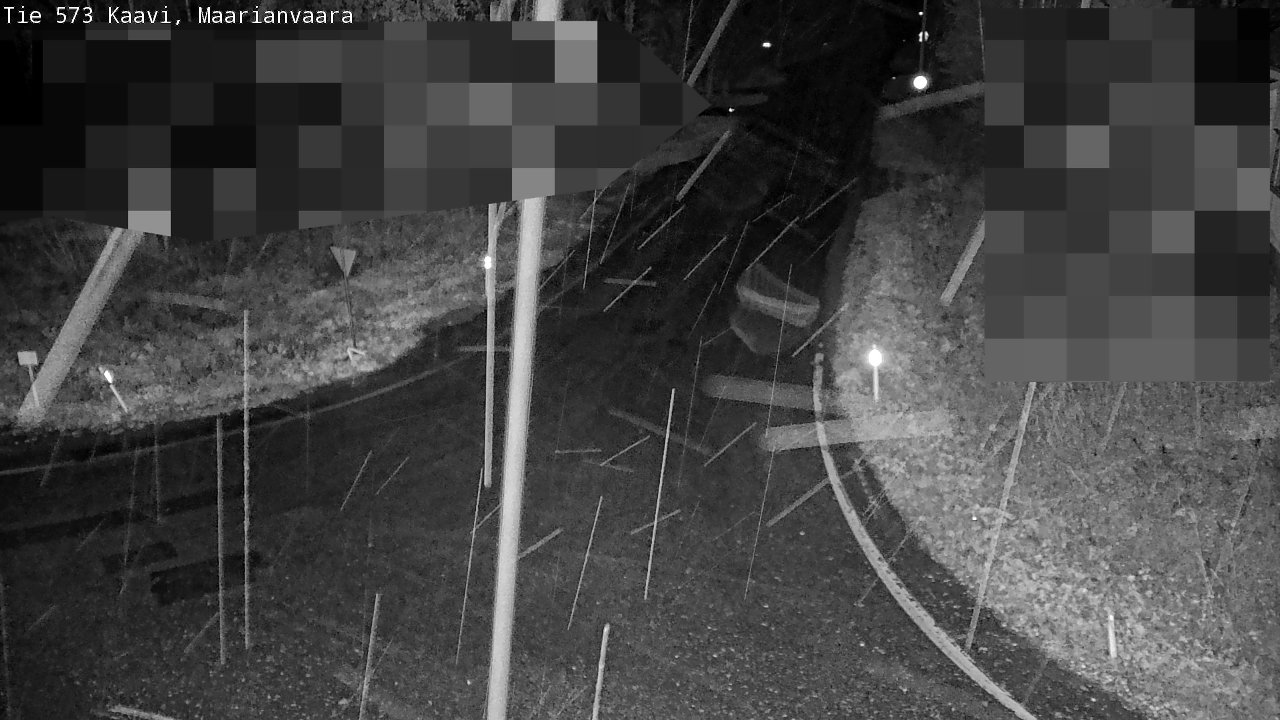 Weather Camera Image Väg 573 Kaavi, Maarianvaara, Kaavi, Pohjois-Savo