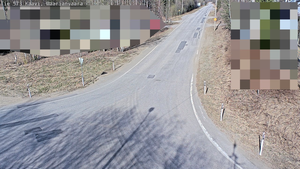 Weather Camera Image Väg 573 Kaavi, Maarianvaara, Kaavi, Pohjois-Savo