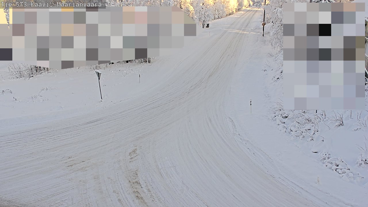 Weather Camera Image Road 573 Kaavi, Maarianvaara, Kaavi, Pohjois-Savo