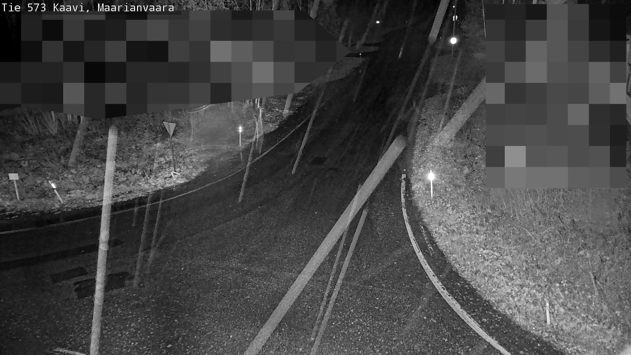 Weather Camera Image Väg 573 Kaavi, Maarianvaara, Kaavi, Pohjois-Savo