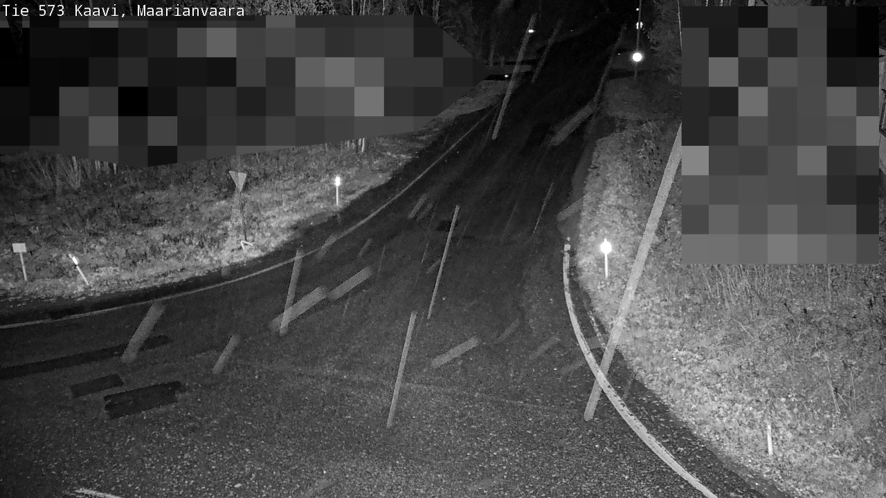 Weather Camera Image Road 573 Kaavi, Maarianvaara, Kaavi, Pohjois-Savo