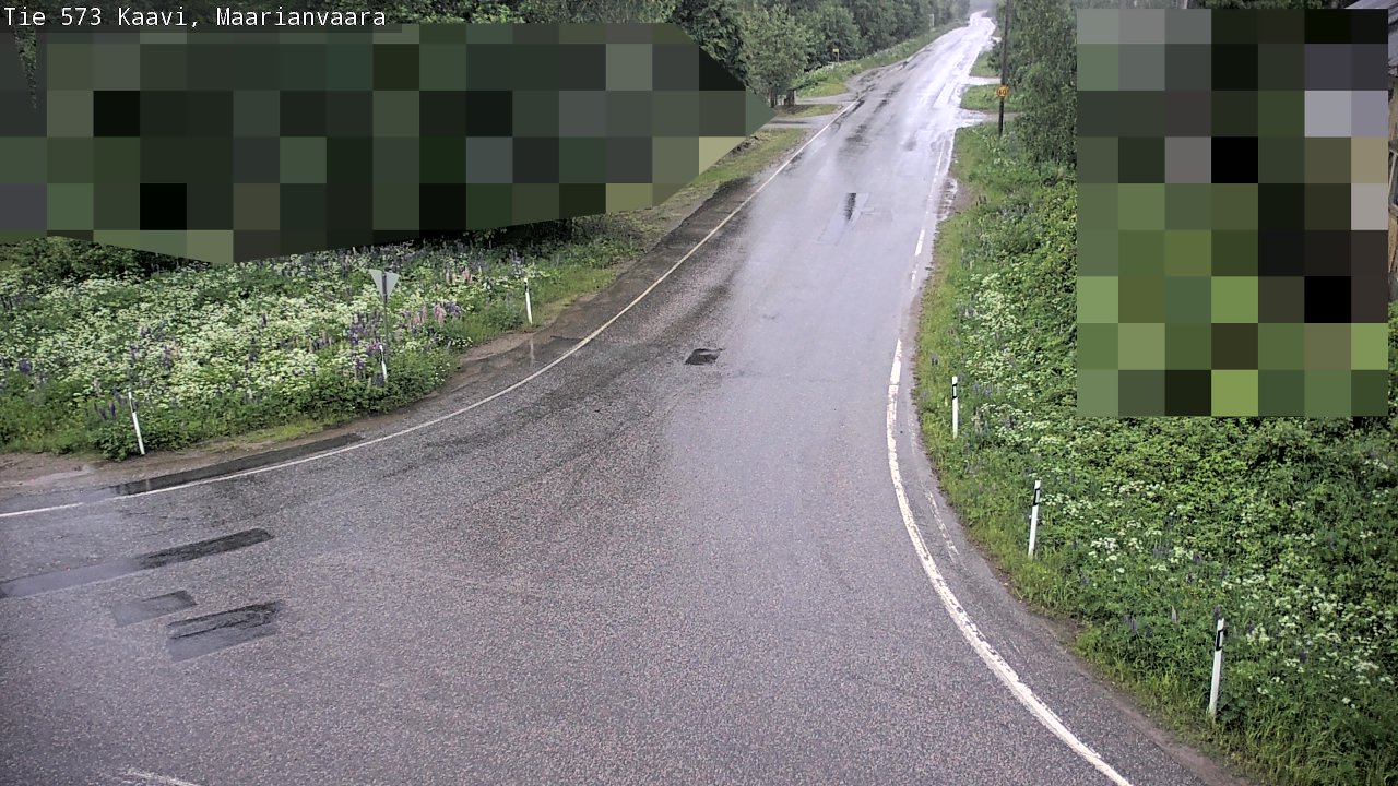 Weather Camera Image Road 573 Kaavi, Maarianvaara, Kaavi, Pohjois-Savo