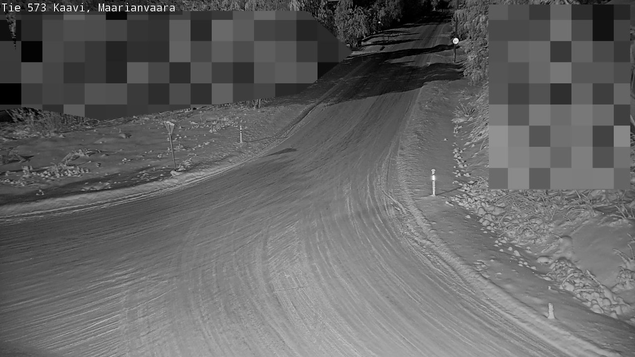 Weather Camera Image Väg 573 Kaavi, Maarianvaara, Kaavi, Pohjois-Savo