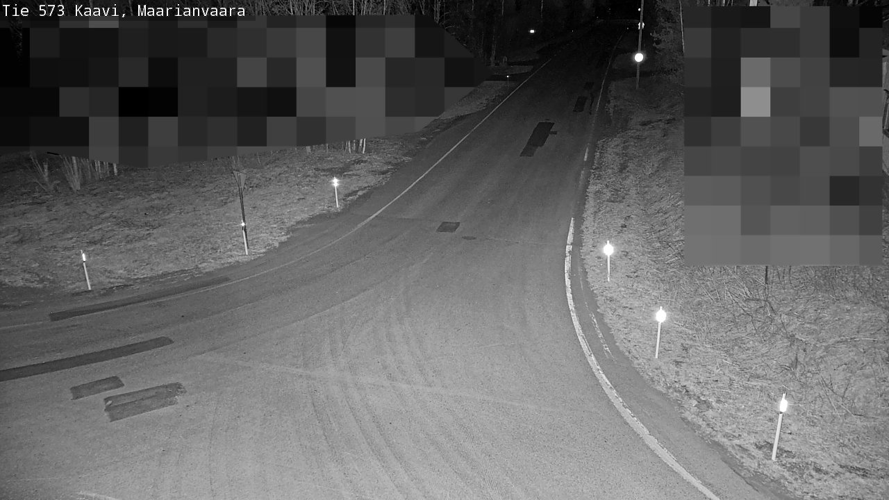 Weather Camera Image Väg 573 Kaavi, Maarianvaara, Kaavi, Pohjois-Savo