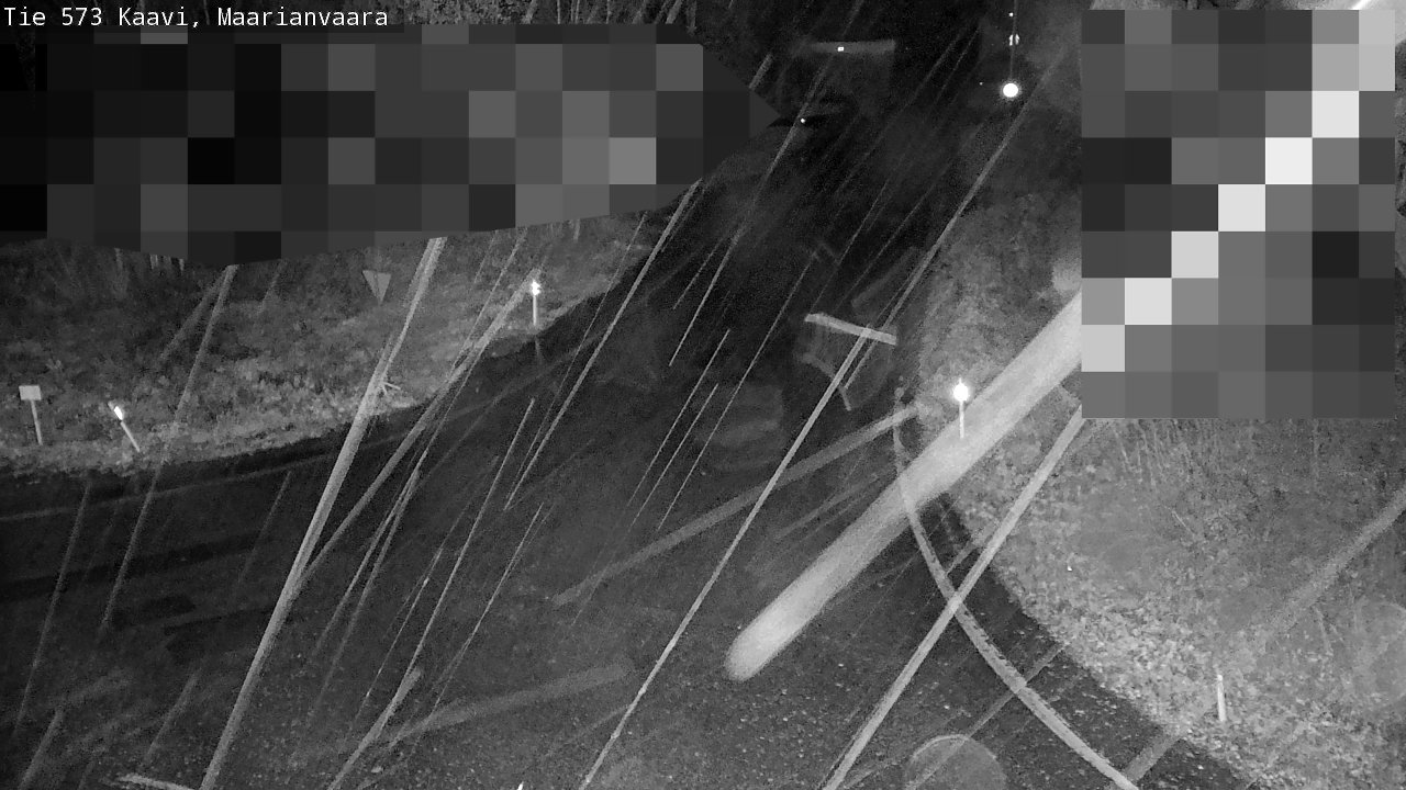 Weather Camera Image Väg 573 Kaavi, Maarianvaara, Kaavi, Pohjois-Savo