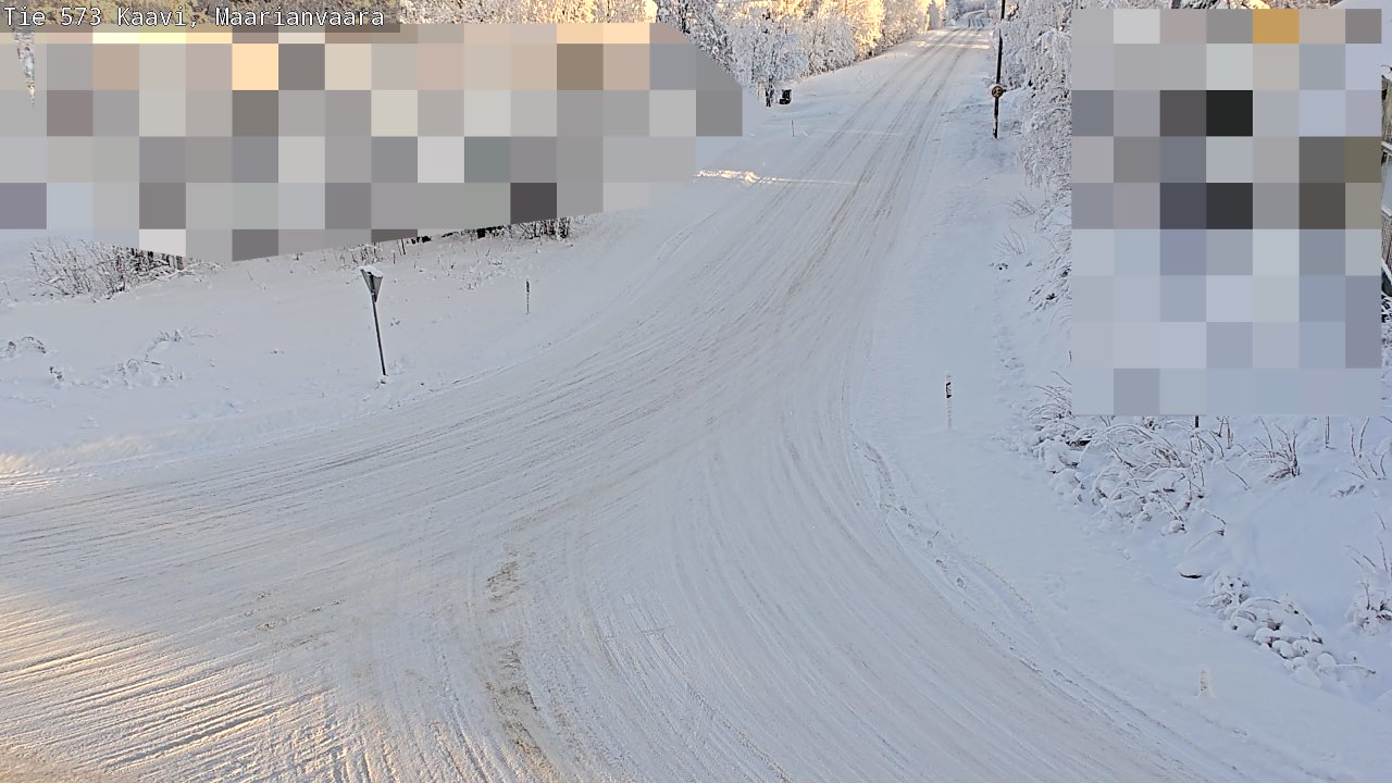 Weather Camera Image Road 573 Kaavi, Maarianvaara, Kaavi, Pohjois-Savo
