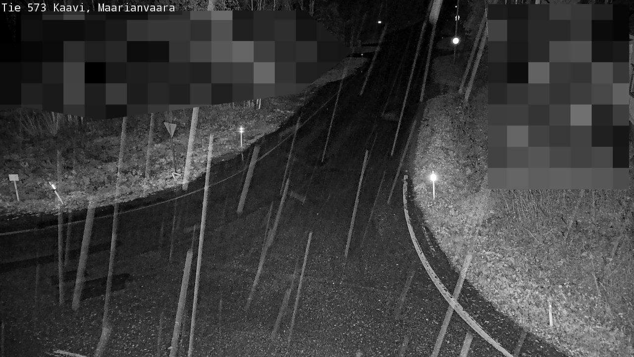 Weather Camera Image Väg 573 Kaavi, Maarianvaara, Kaavi, Pohjois-Savo
