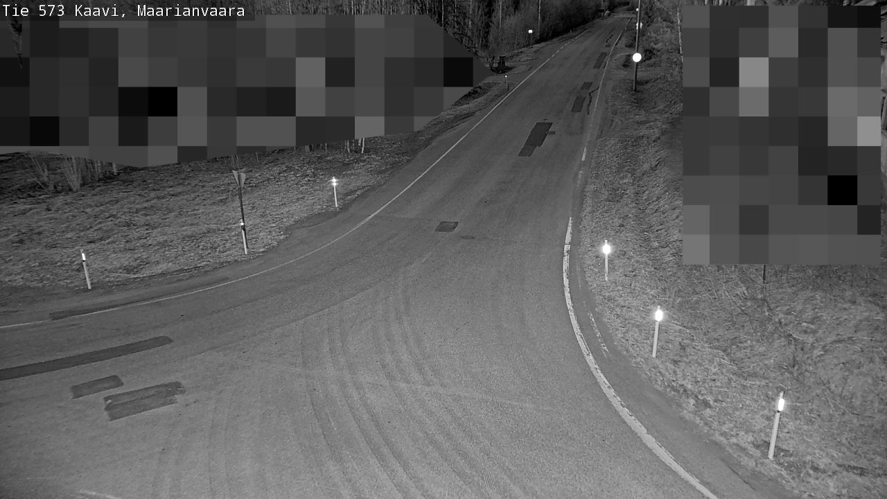 Weather Camera Image Väg 573 Kaavi, Maarianvaara, Kaavi, Pohjois-Savo