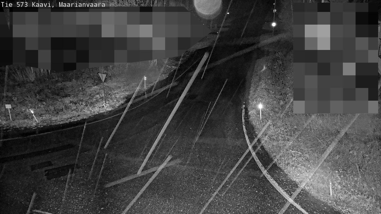 Weather Camera Image Väg 573 Kaavi, Maarianvaara, Kaavi, Pohjois-Savo