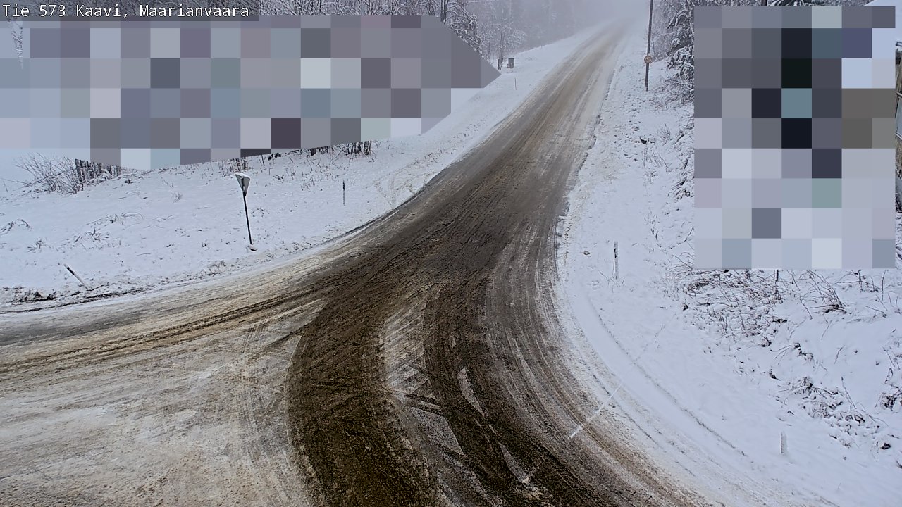 Weather Camera Image Road 573 Kaavi, Maarianvaara, Kaavi, Pohjois-Savo
