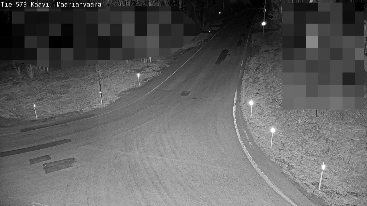 Weather Camera Image Väg 573 Kaavi, Maarianvaara, Kaavi, Pohjois-Savo