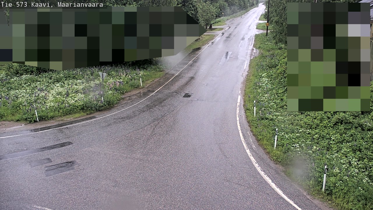 Weather Camera Image Road 573 Kaavi, Maarianvaara, Kaavi, Pohjois-Savo