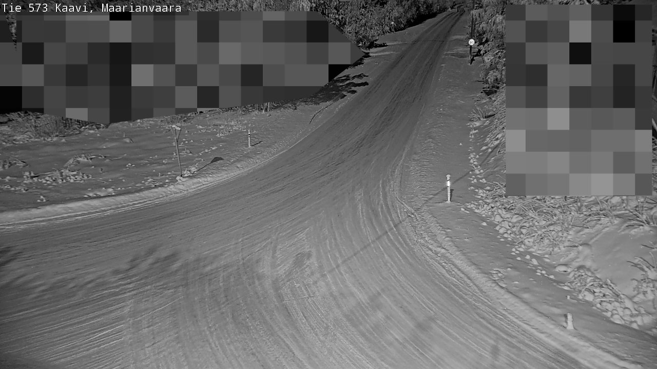Weather Camera Image Road 573 Kaavi, Maarianvaara, Kaavi, Pohjois-Savo