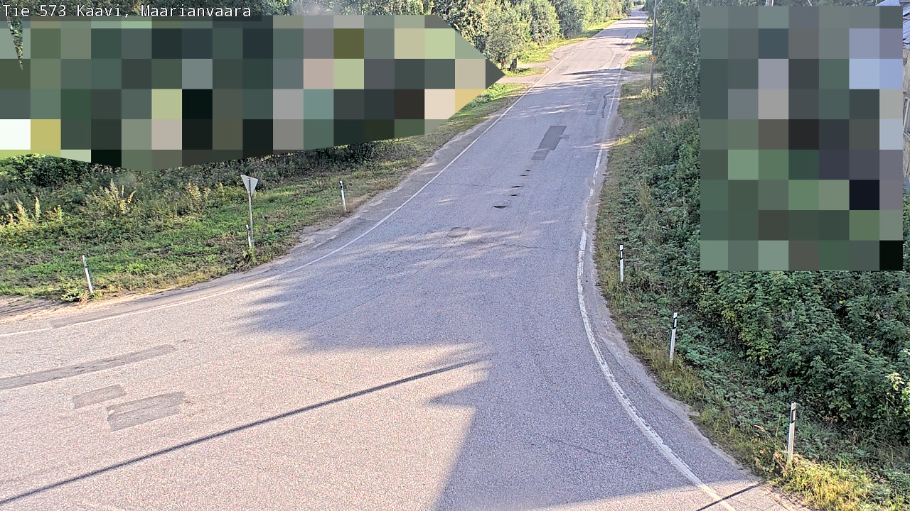 Weather Camera Image Väg 573 Kaavi, Maarianvaara, Kaavi, Pohjois-Savo