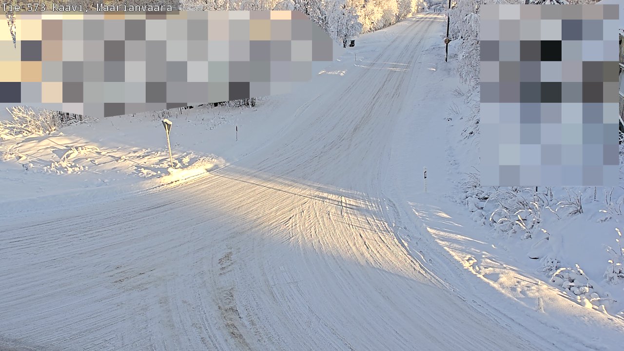 Weather Camera Image Road 573 Kaavi, Maarianvaara, Kaavi, Pohjois-Savo