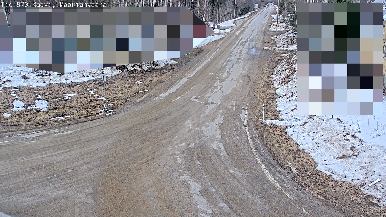Kelikamerat Kuva Tie 573 Kaavi, Maarianvaara, Kaavi, Pohjois-Savo