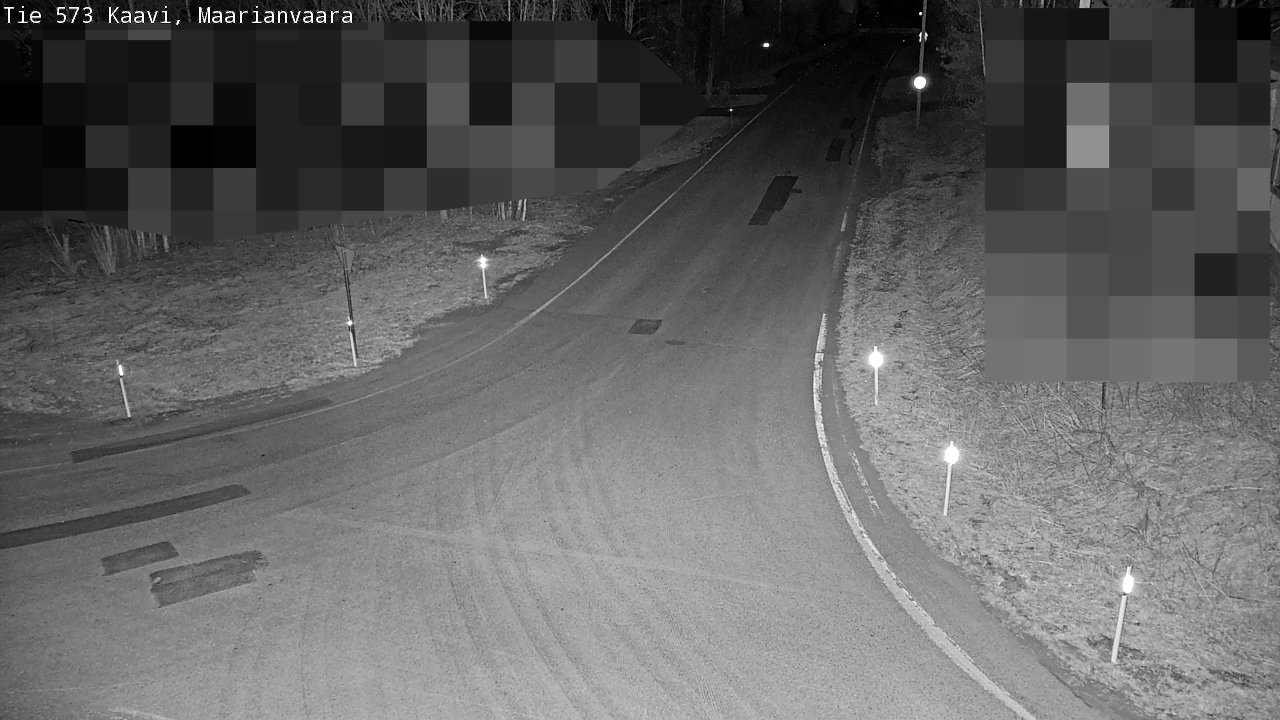 Weather Camera Image Väg 573 Kaavi, Maarianvaara, Kaavi, Pohjois-Savo