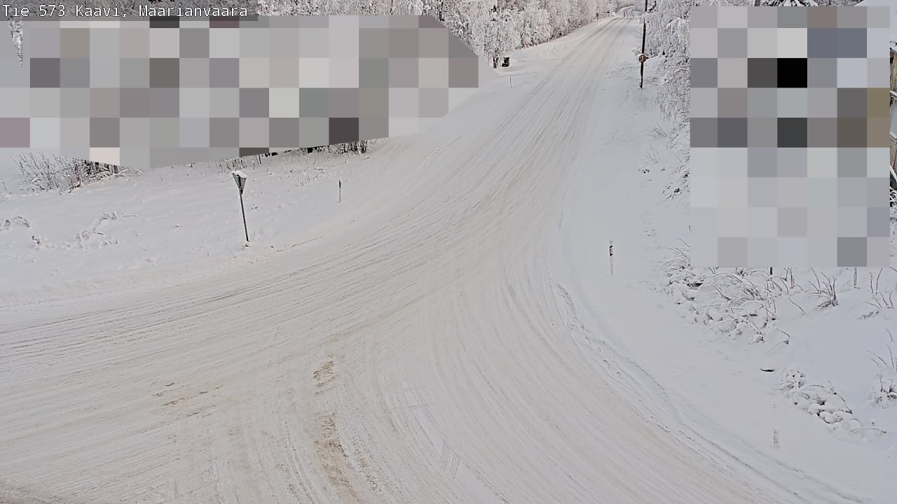 Weather Camera Image Road 573 Kaavi, Maarianvaara, Kaavi, Pohjois-Savo