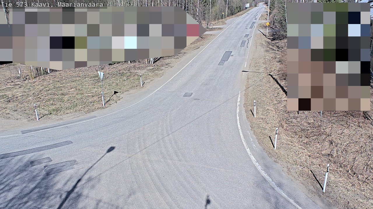 Weather Camera Image Väg 573 Kaavi, Maarianvaara, Kaavi, Pohjois-Savo