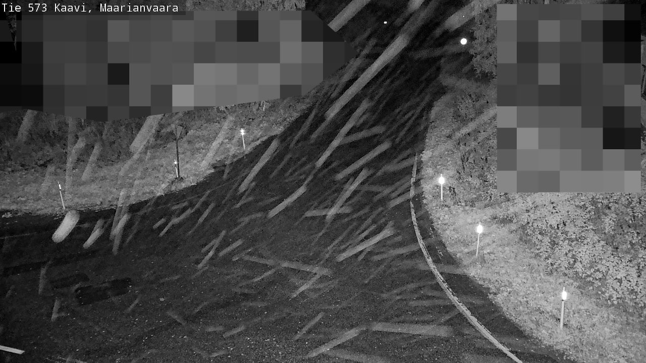 Weather Camera Image Road 573 Kaavi, Maarianvaara, Kaavi, Pohjois-Savo