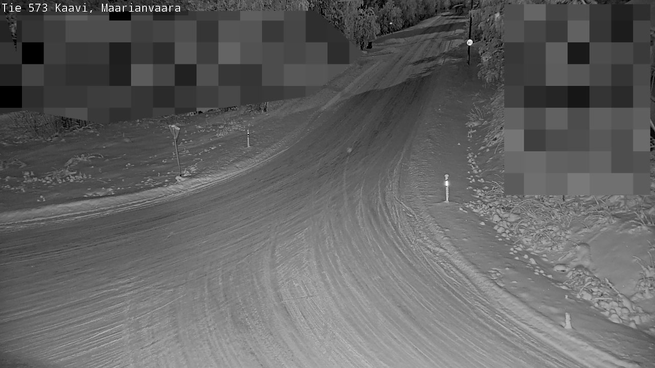 Weather Camera Image Road 573 Kaavi, Maarianvaara, Kaavi, Pohjois-Savo