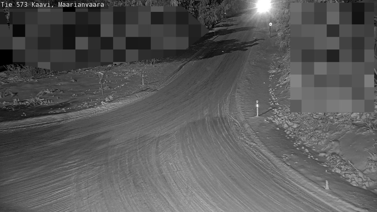 Weather Camera Image Väg 573 Kaavi, Maarianvaara, Kaavi, Pohjois-Savo
