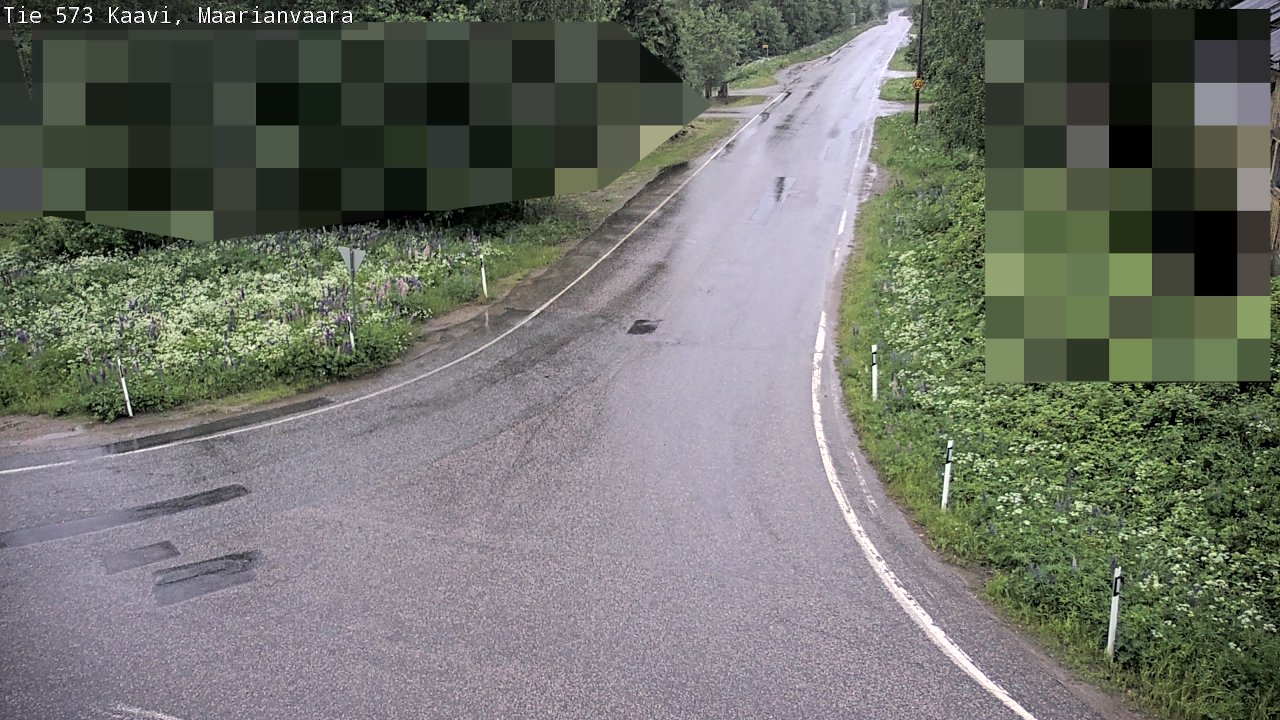 Weather Camera Image Road 573 Kaavi, Maarianvaara, Kaavi, Pohjois-Savo
