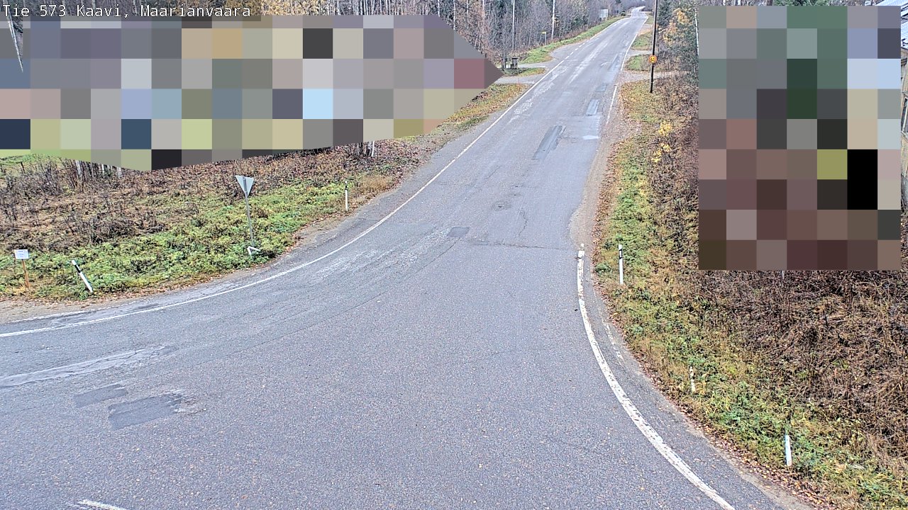 Weather Camera Image Väg 573 Kaavi, Maarianvaara, Kaavi, Pohjois-Savo