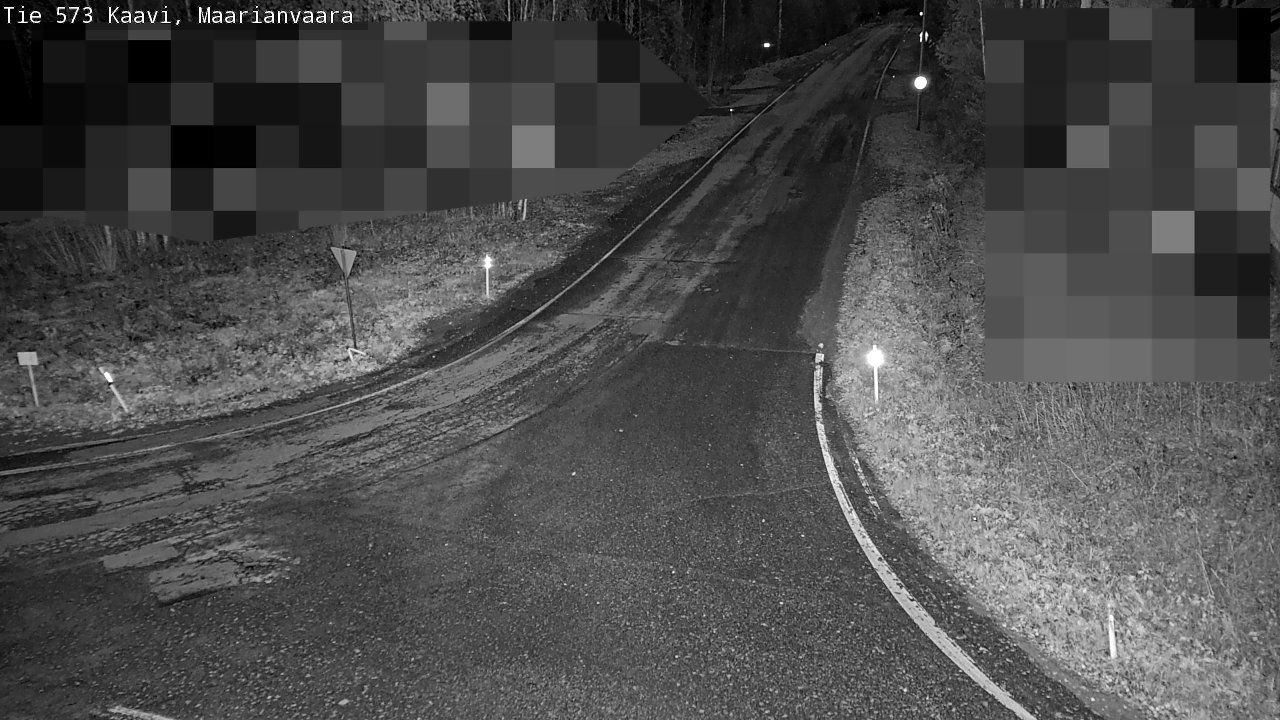 Weather Camera Image Väg 573 Kaavi, Maarianvaara, Kaavi, Pohjois-Savo