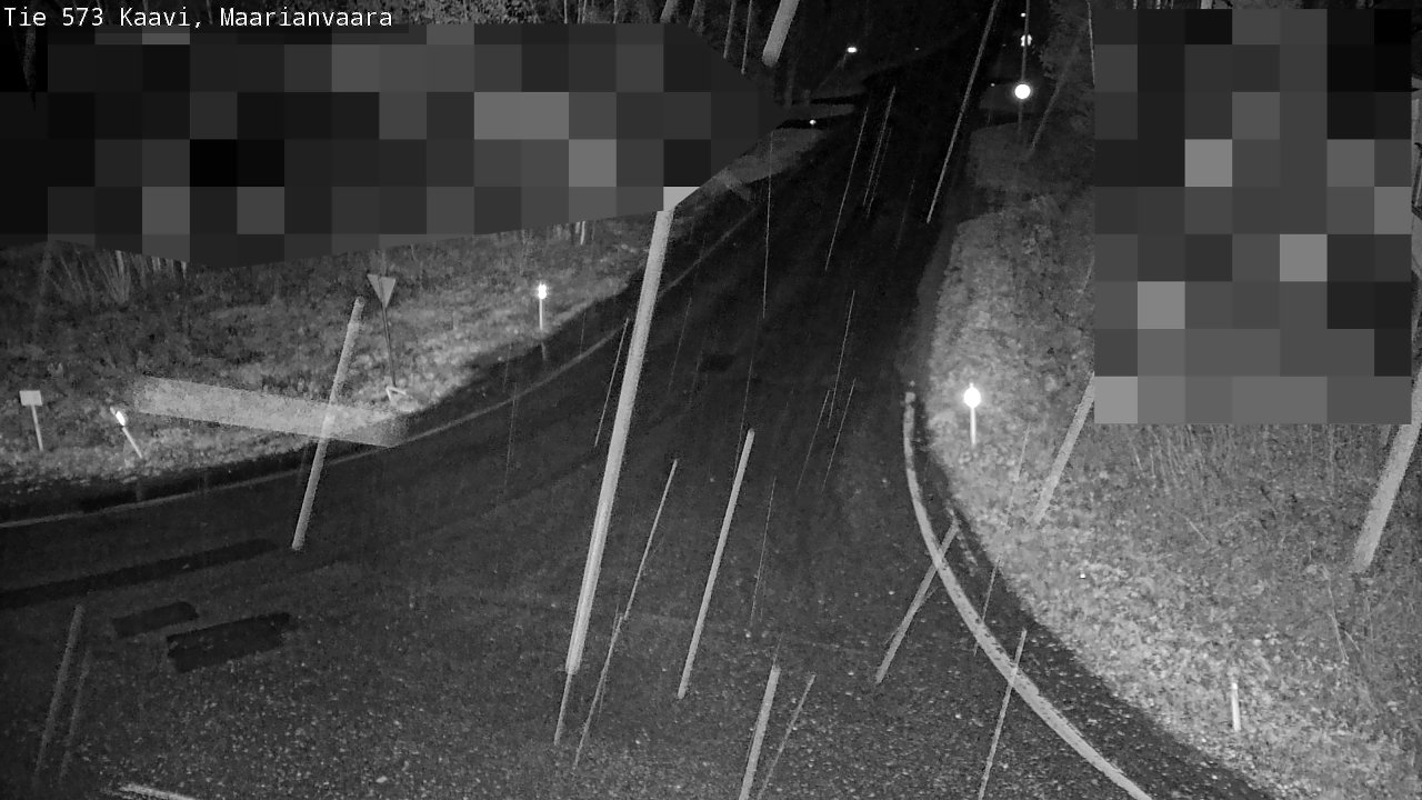 Weather Camera Image Väg 573 Kaavi, Maarianvaara, Kaavi, Pohjois-Savo