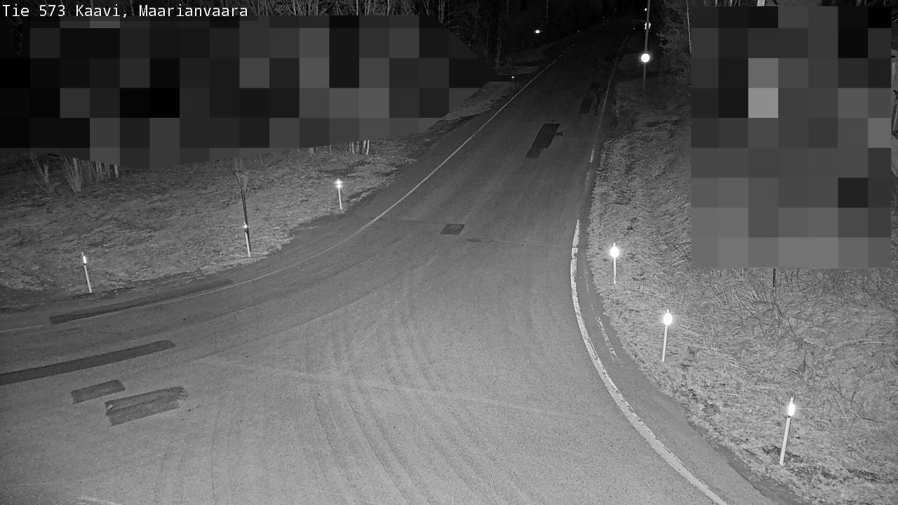 Weather Camera Image Väg 573 Kaavi, Maarianvaara, Kaavi, Pohjois-Savo