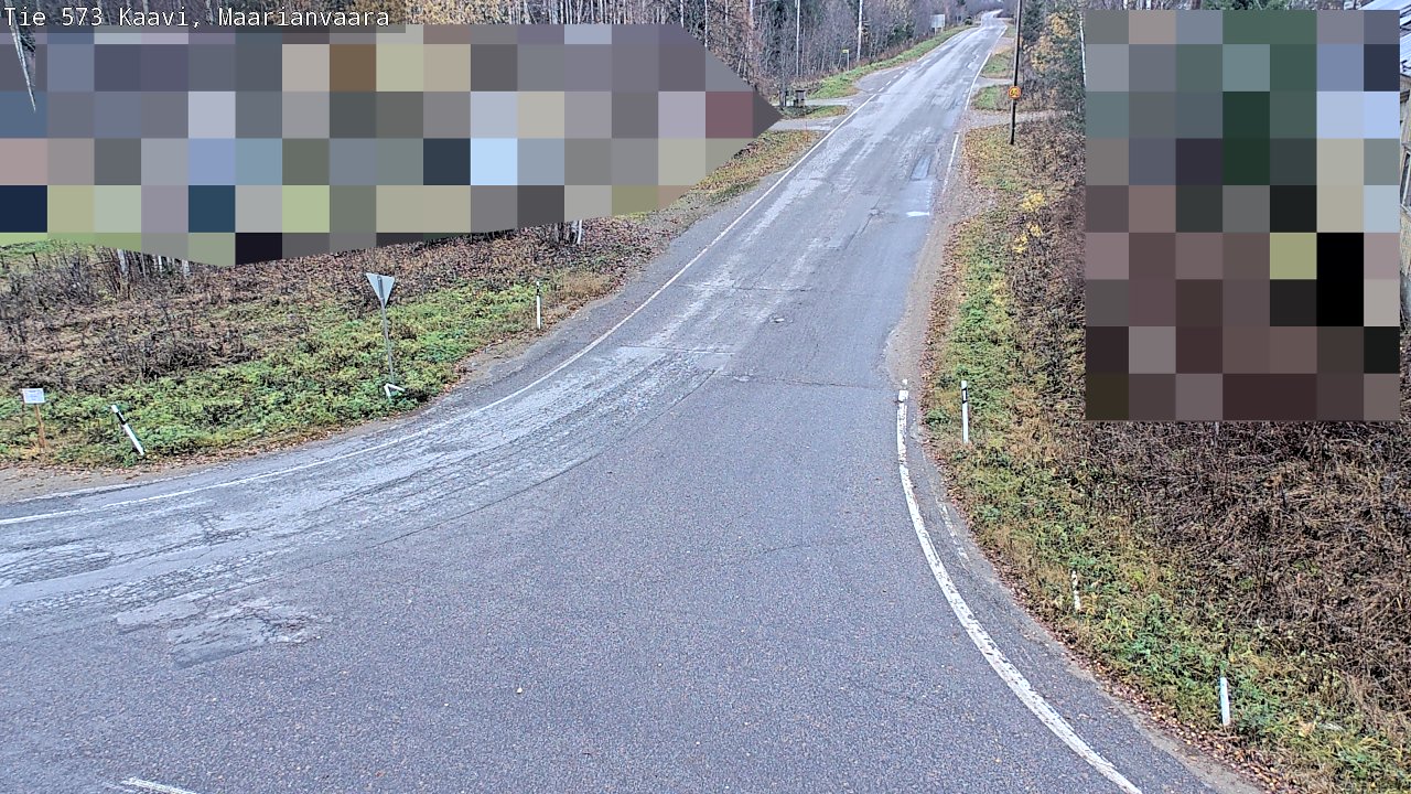 Weather Camera Image Väg 573 Kaavi, Maarianvaara, Kaavi, Pohjois-Savo
