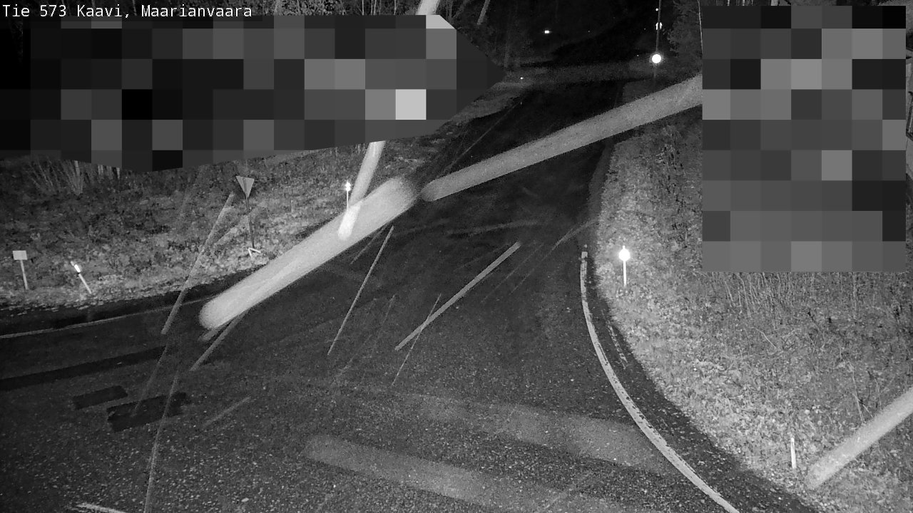 Weather Camera Image Väg 573 Kaavi, Maarianvaara, Kaavi, Pohjois-Savo