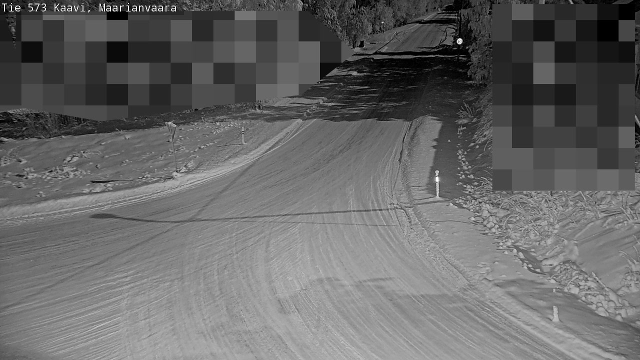 Weather Camera Image Road 573 Kaavi, Maarianvaara, Kaavi, Pohjois-Savo