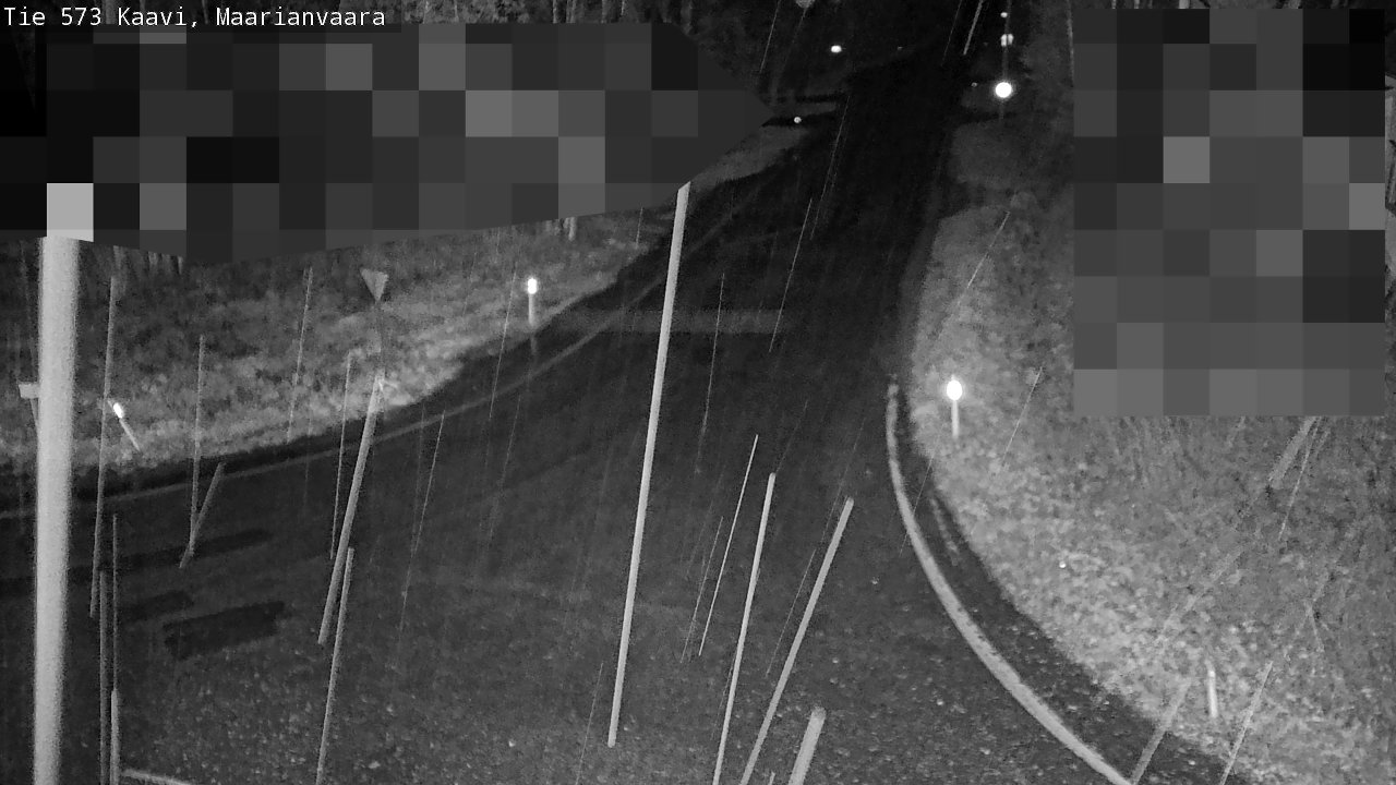 Weather Camera Image Väg 573 Kaavi, Maarianvaara, Kaavi, Pohjois-Savo