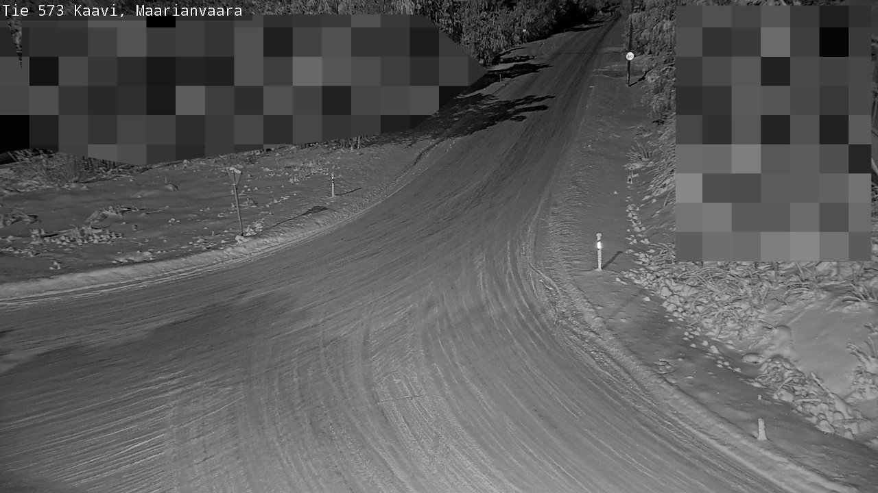 Weather Camera Image Väg 573 Kaavi, Maarianvaara, Kaavi, Pohjois-Savo