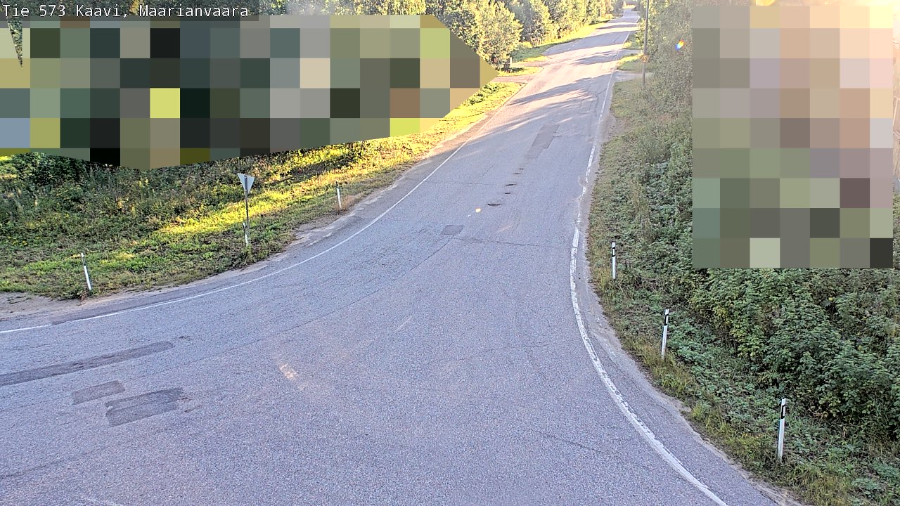 Weather Camera Image Road 573 Kaavi, Maarianvaara, Kaavi, Pohjois-Savo