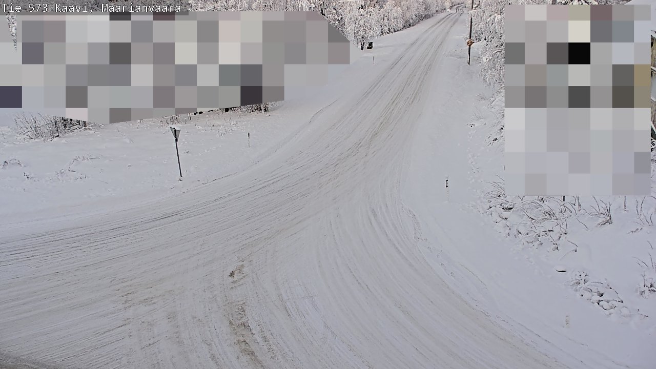 Weather Camera Image Road 573 Kaavi, Maarianvaara, Kaavi, Pohjois-Savo