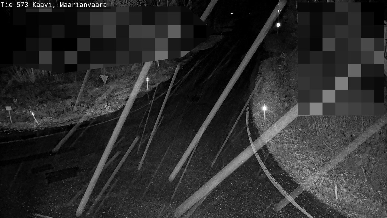 Weather Camera Image Väg 573 Kaavi, Maarianvaara, Kaavi, Pohjois-Savo