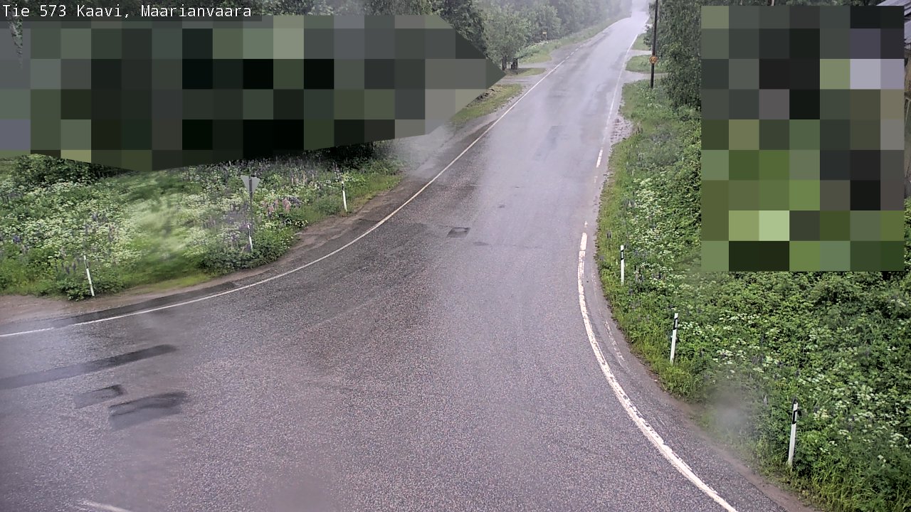 Weather Camera Image Road 573 Kaavi, Maarianvaara, Kaavi, Pohjois-Savo