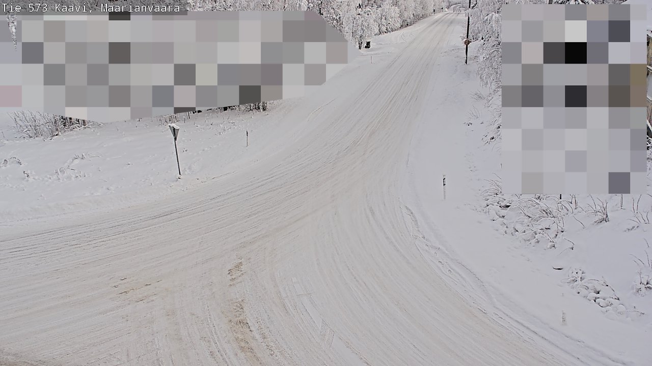 Weather Camera Image Road 573 Kaavi, Maarianvaara, Kaavi, Pohjois-Savo