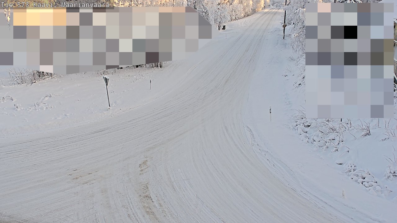 Weather Camera Image Road 573 Kaavi, Maarianvaara, Kaavi, Pohjois-Savo