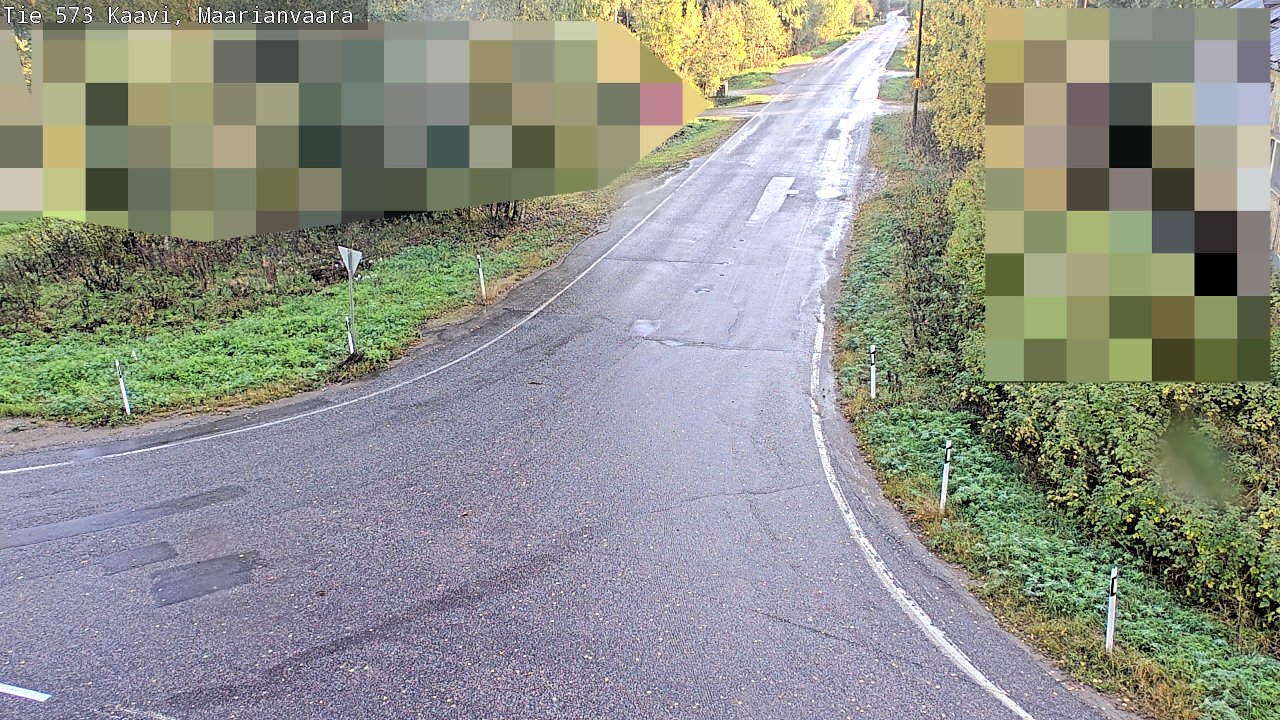 Weather Camera Image Road 573 Kaavi, Maarianvaara, Kaavi, Pohjois-Savo