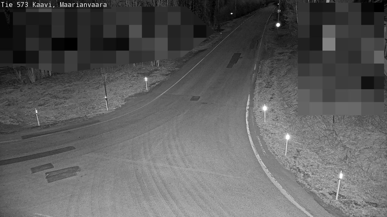 Weather Camera Image Väg 573 Kaavi, Maarianvaara, Kaavi, Pohjois-Savo