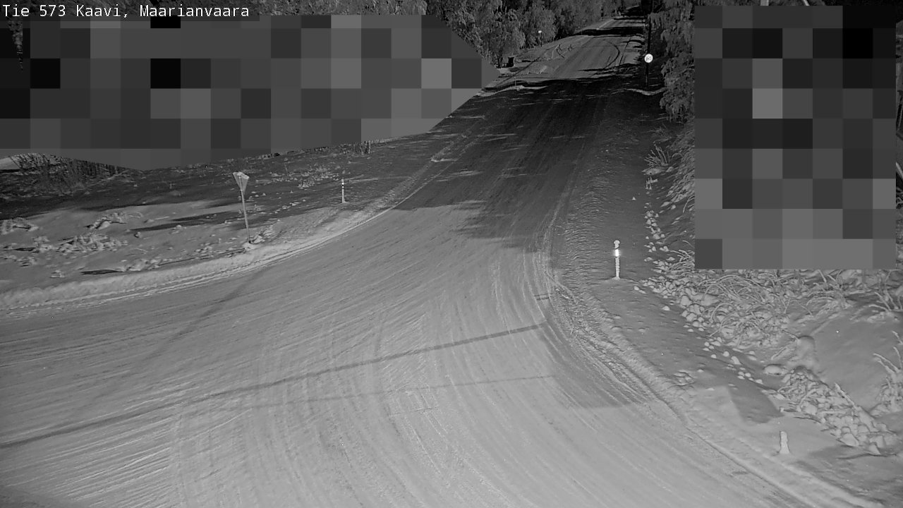 Weather Camera Image Road 573 Kaavi, Maarianvaara, Kaavi, Pohjois-Savo