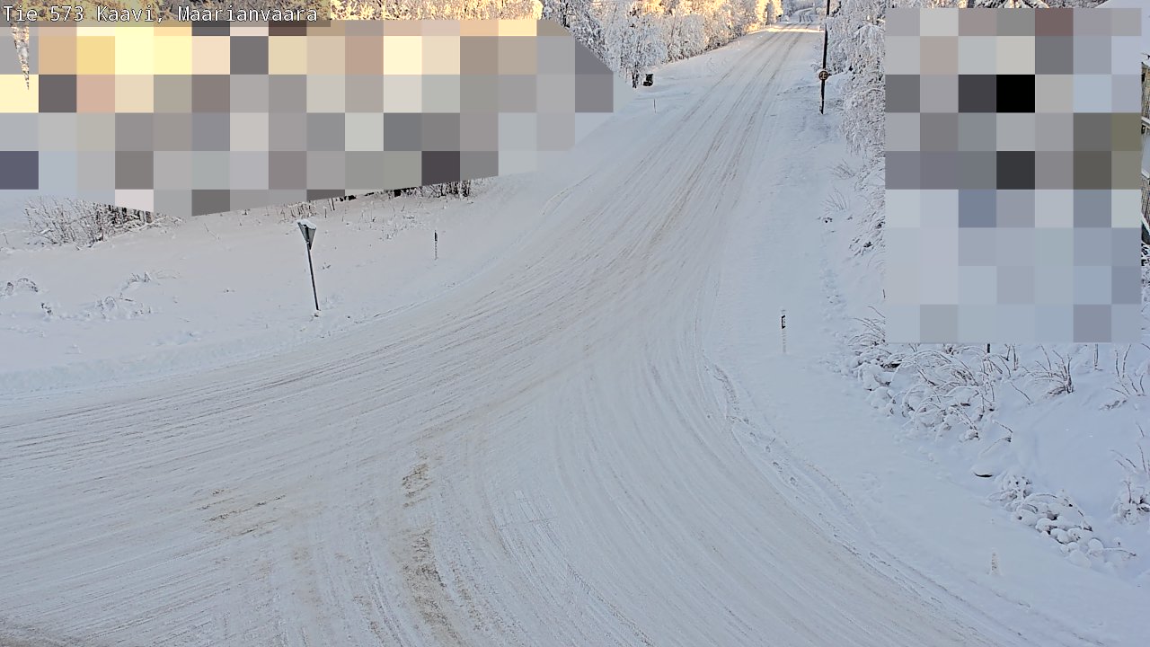Weather Camera Image Road 573 Kaavi, Maarianvaara, Kaavi, Pohjois-Savo