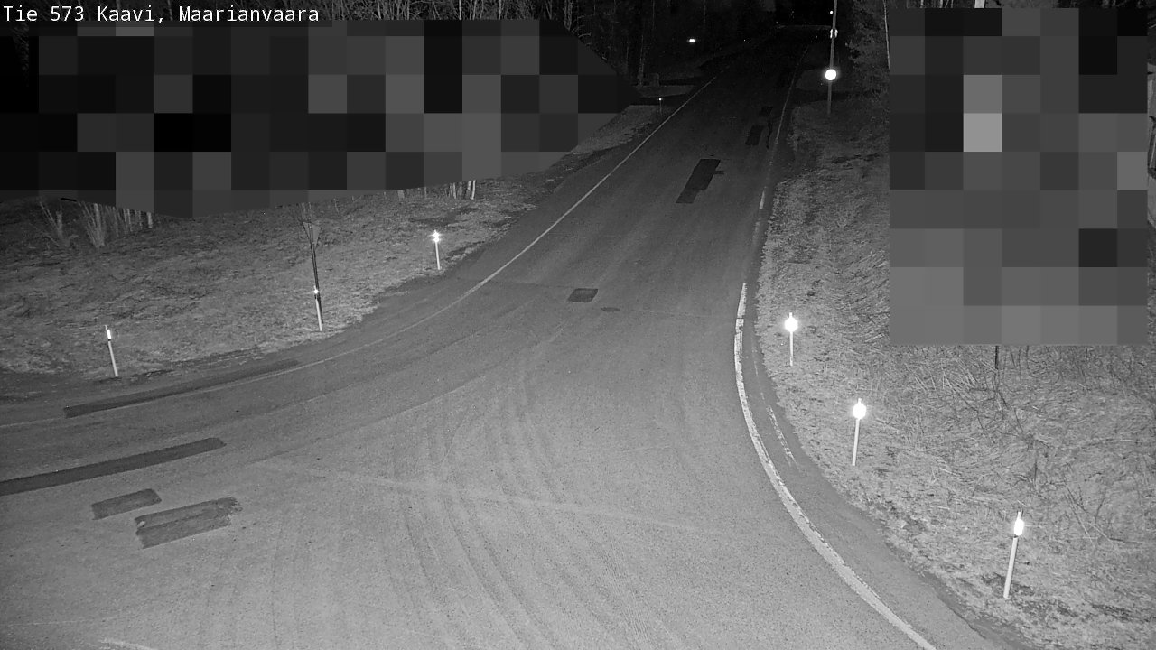 Weather Camera Image Väg 573 Kaavi, Maarianvaara, Kaavi, Pohjois-Savo